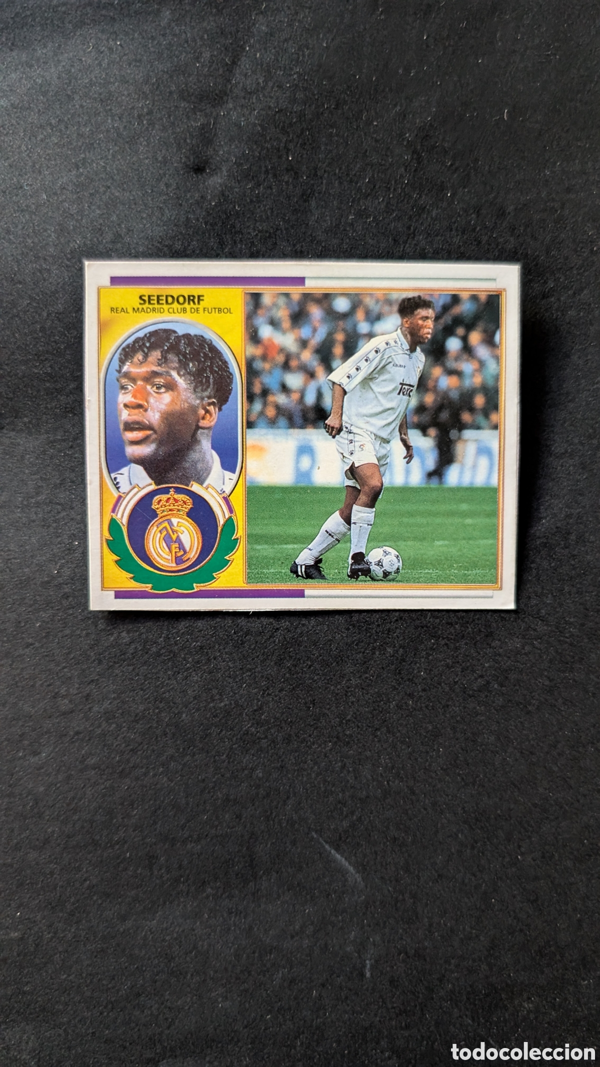 Cromos de f&uacute;tbol: SEEDORF REAL MADRID VERSION LIGA ESTE 1996/97 96 97 RECORTADO