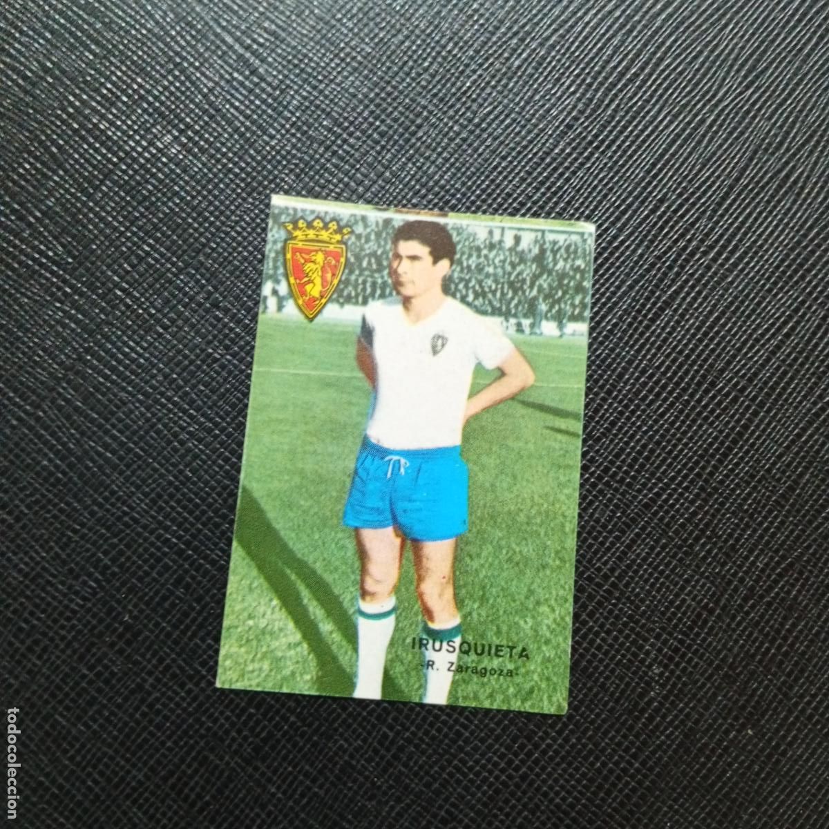 Cromos de f&uacute;tbol: IRUSQUIETA ZARAGOZA FHER 1967 1968 CROMO FUTBOL 67 68 LIGA - SIN PEGAR - A99 PG38