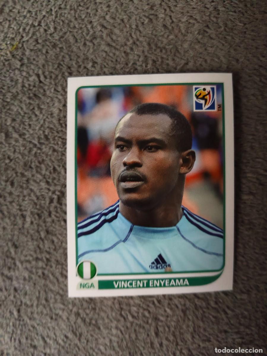 Cromos de f&uacute;tbol: 127 PANINI MUNDIAL 2010 WORLD CUP VINCENT ENYEAMA NIGERIA CROMO 10 SUD&Aacute;FRICA NUEVO AAN