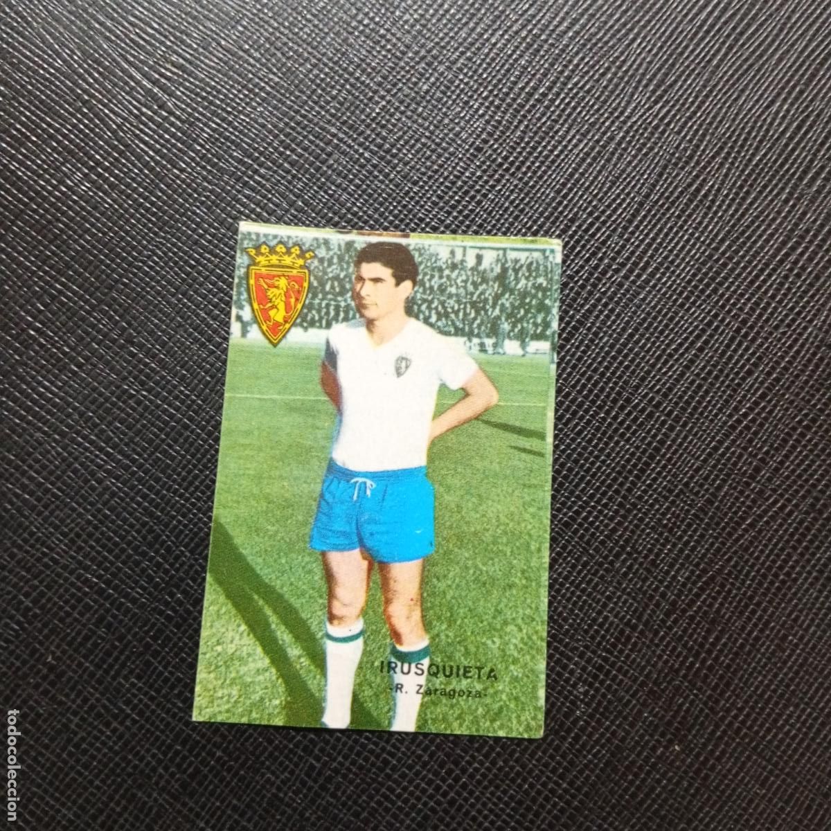 Cromos de f&uacute;tbol: IRUSQUIETA ZARAGOZA FHER 1967 1968 CROMO FUTBOL 67 68 LIGA - SIN PEGAR - A99 PG44