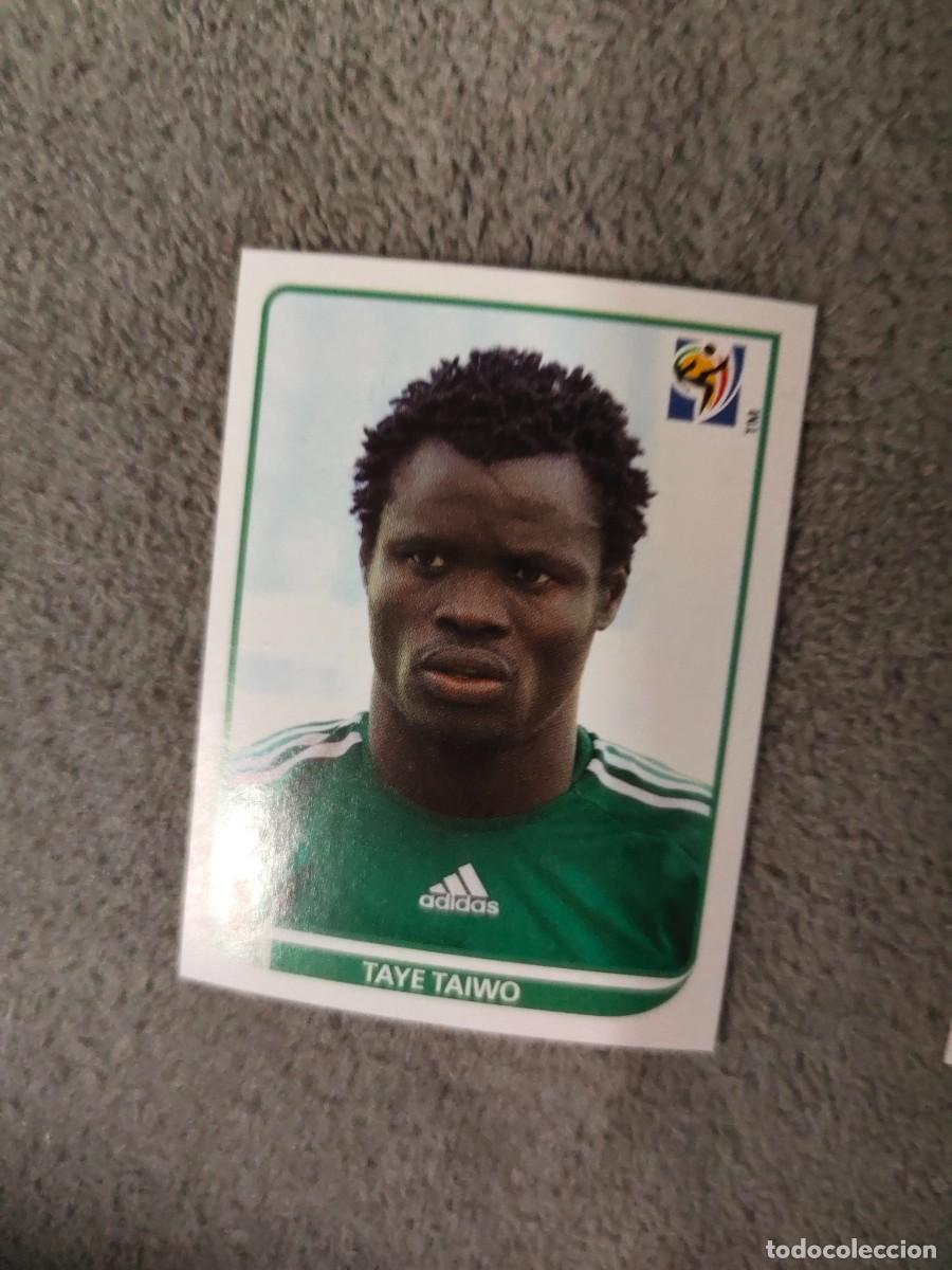 Cromos de f&uacute;tbol: 129 PANINI MUNDIAL 2010 WORLD CUP TAYE TAIWO NIGERIA CROMO 10 SUD&Aacute;FRICA NUEVO AAN