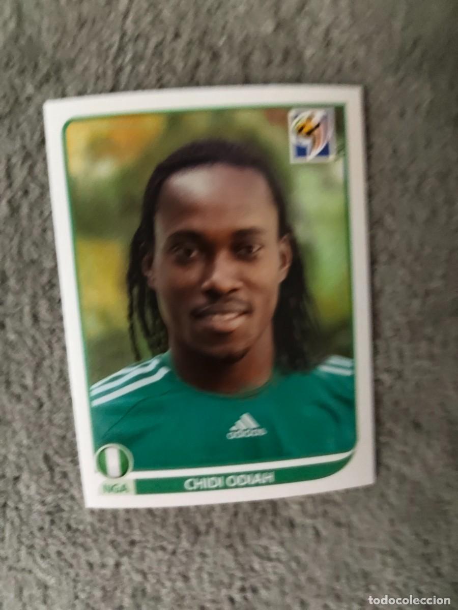 Cartes &agrave; collectionner de Football: 131 PANINI MUNDIAL 2010 WORLD CUP CHIDI ODIAH NIGERIA CROMO 10 SUD&Aacute;FRICA NUEVO AAN