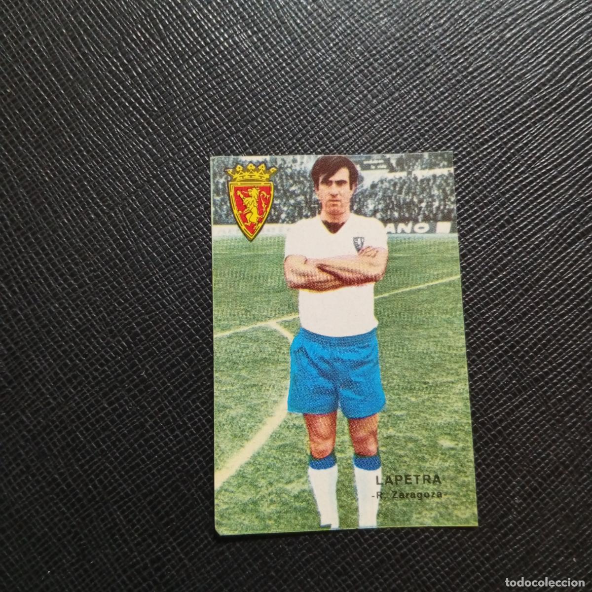 Cartes &agrave; collectionner de Football: IRUSQUIETA ZARAGOZA FHER 1967 1968 CROMO FUTBOL 67 68 LIGA - SIN PEGAR - A99 PG45 B