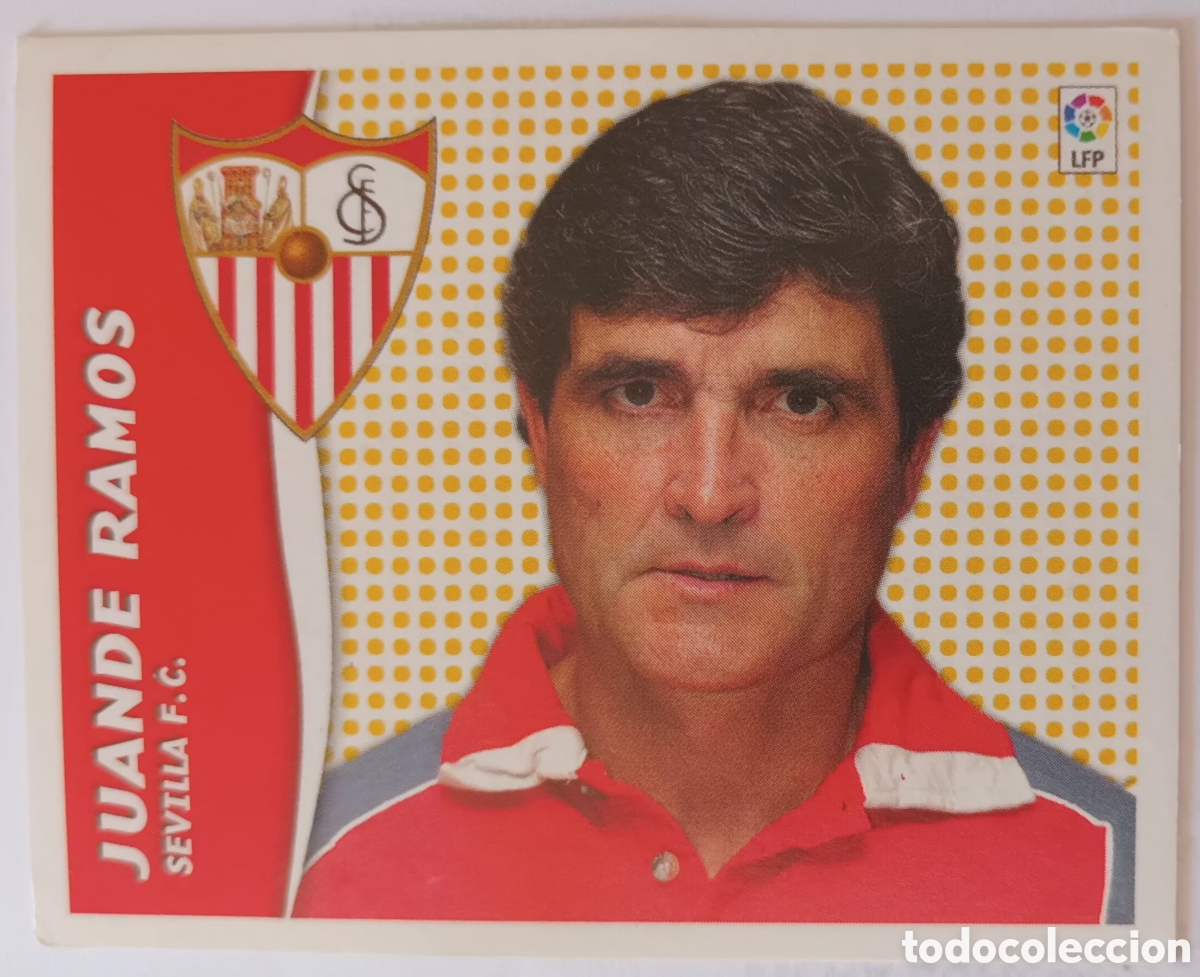 Fu&szlig;ball-Sticker: CROMO JUANDE RAMOS. SEVILLA FC