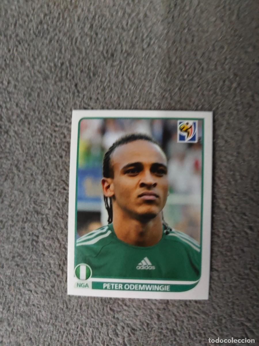 Fu&szlig;ball-Sticker: 138 PANINI MUNDIAL 2010 WORLD CUP PETER ODEMWINGIE NIGERIA CROMO 10 SUD&Aacute;FRICA NUEVO AAN