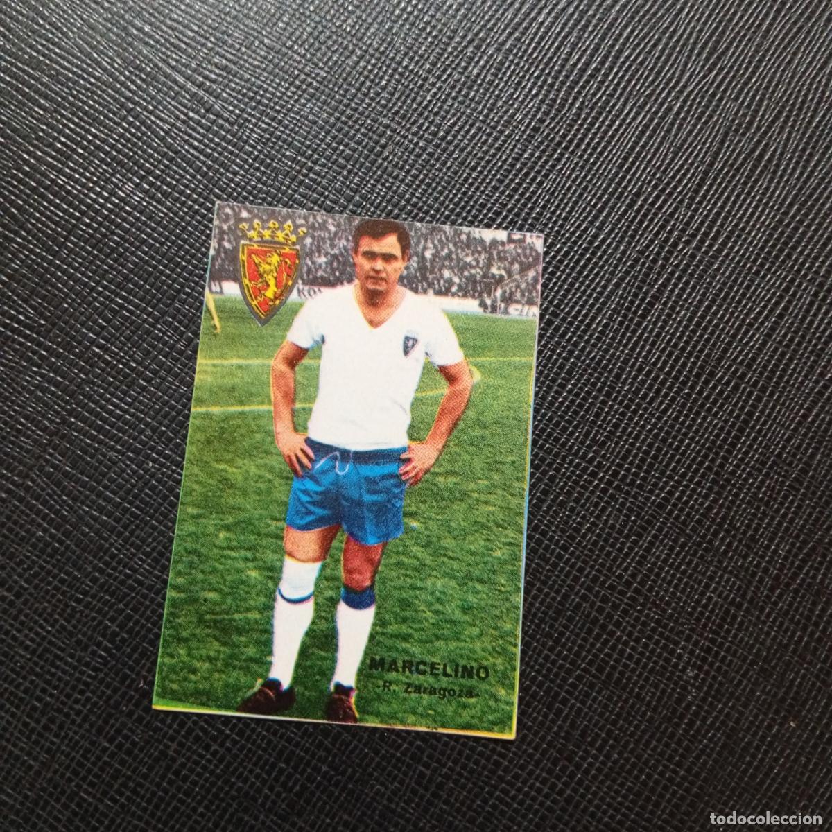 Fu&szlig;ball-Sticker: MARCELINO ZARAGOZA FHER 1967 1968 CROMO FUTBOL 67 68 LIGA - SIN PEGAR - A99 PG46
