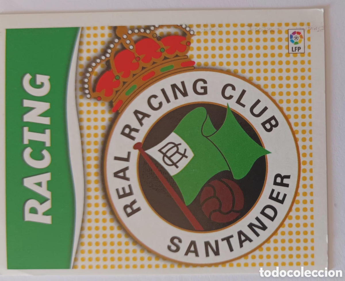 Fu&szlig;ball-Sticker: CROMO ESCUDO REAL RACING CLUB SANTANDER