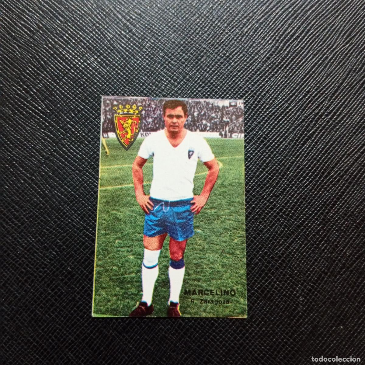Cromos de f&uacute;tbol: MARCELINO ZARAGOZA FHER 1967 1968 CROMO FUTBOL 67 68 LIGA - SIN PEGAR - A99 PG47