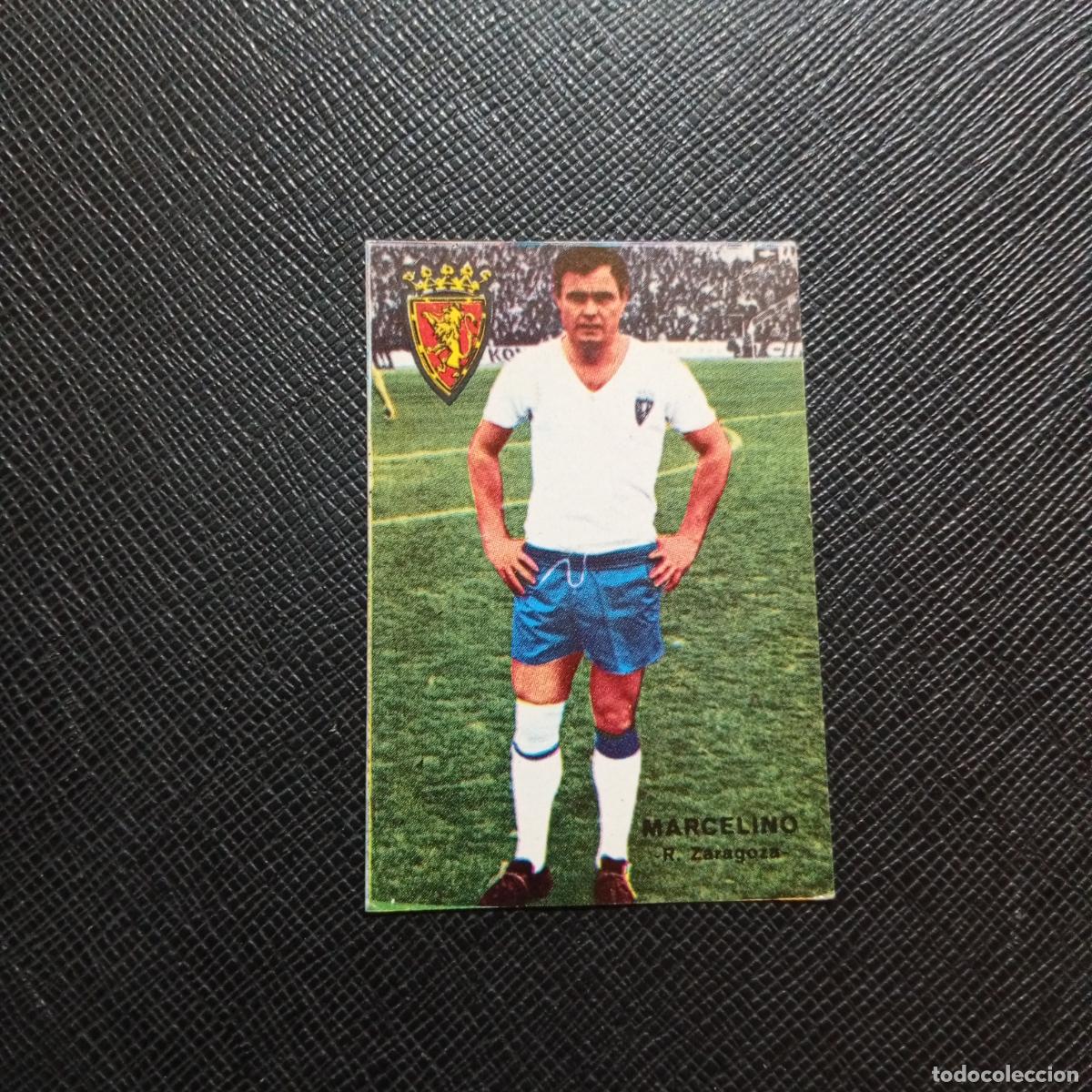 Cromos de f&uacute;tbol: MARCELINO ZARAGOZA FHER 1967 1968 CROMO FUTBOL 67 68 LIGA - SIN PEGAR - A99 PG47 B
