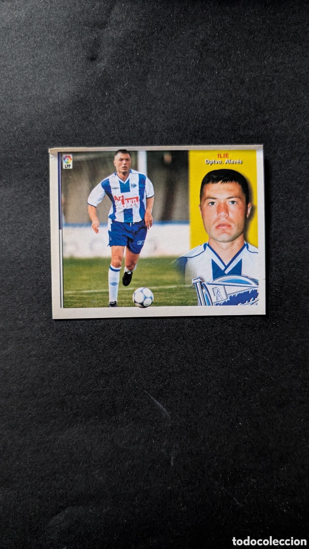 Cromos de f&uacute;tbol: ILIE ALAVES FICHAJE 10 BIS LIGA ESTE 2002/03 02 03 VENTANILLA MINIMA