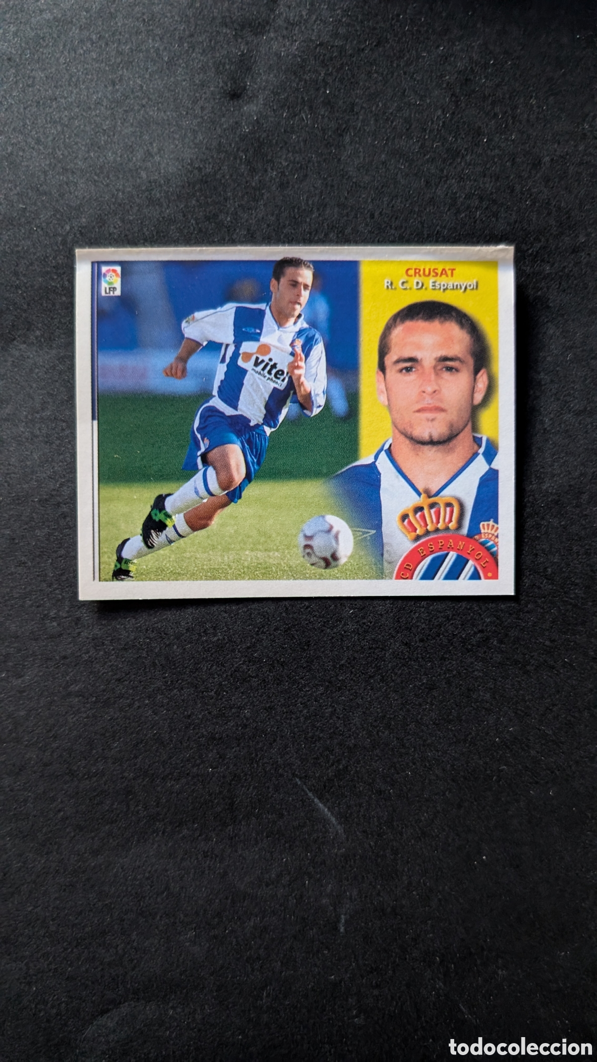 Cromos de f&uacute;tbol: CRUSAT ESPANYOL COLOCA LIGA ESTE 2002/03 02 03 VENTANILLA MINIMA