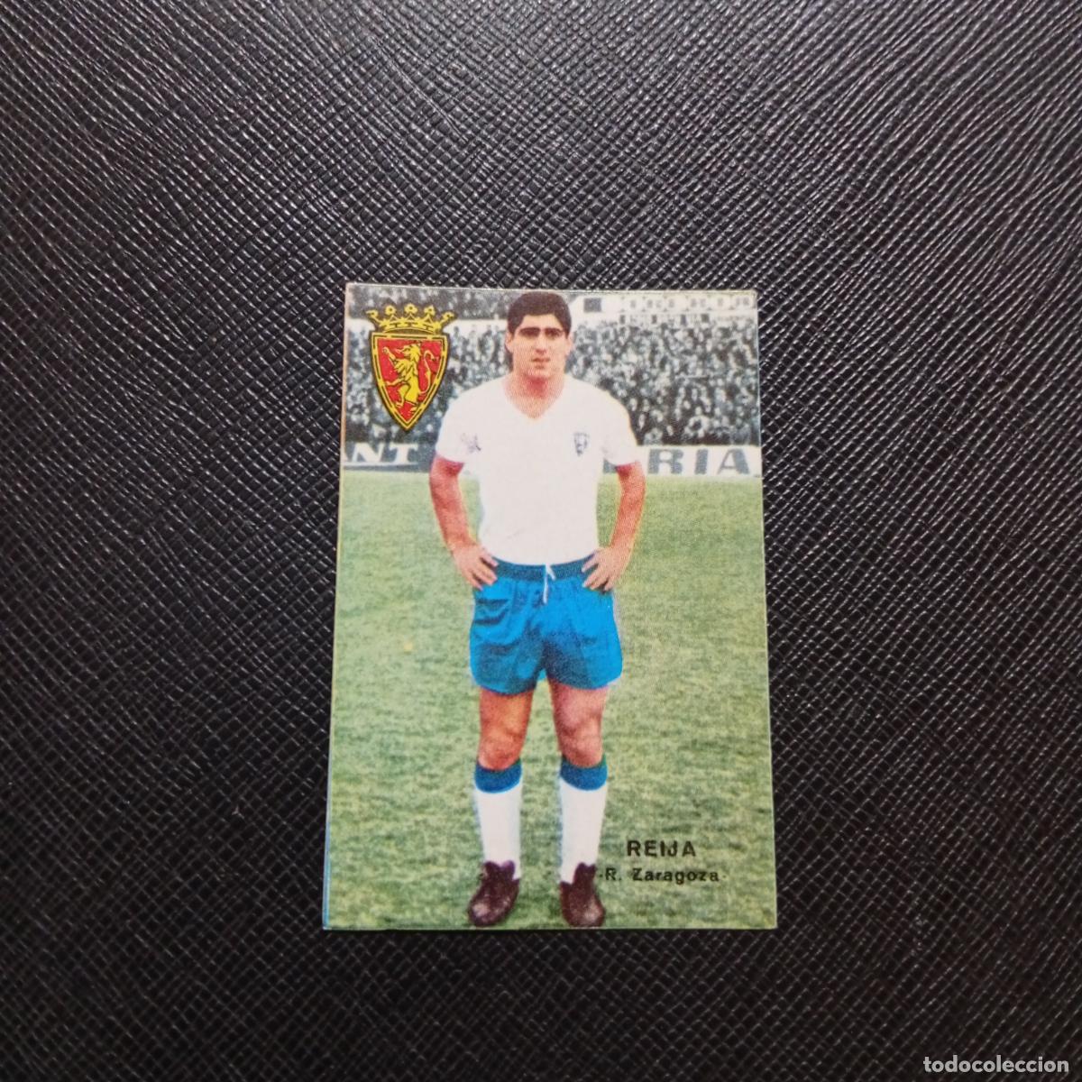 Cromos de f&uacute;tbol: REIJA ZARAGOZA FHER 1967 1968 CROMO FUTBOL 67 68 LIGA - SIN PEGAR - A99 PG46