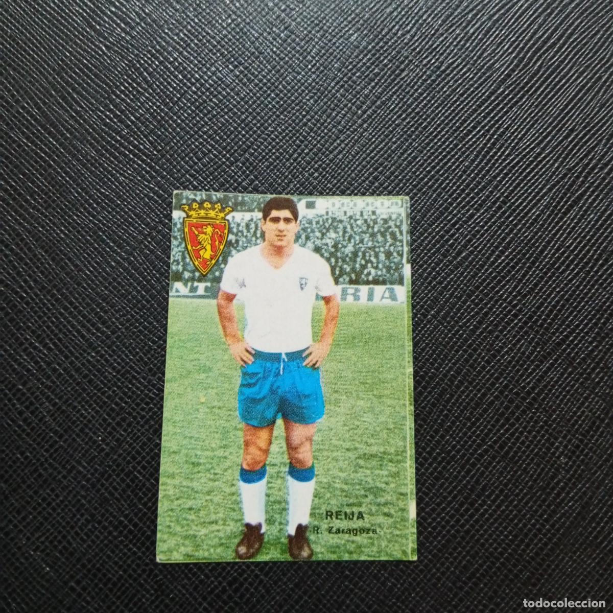 Fu&szlig;ball-Sticker: REIJA ZARAGOZA FHER 1967 1968 CROMO FUTBOL 67 68 LIGA - SIN PEGAR - A43 PG12