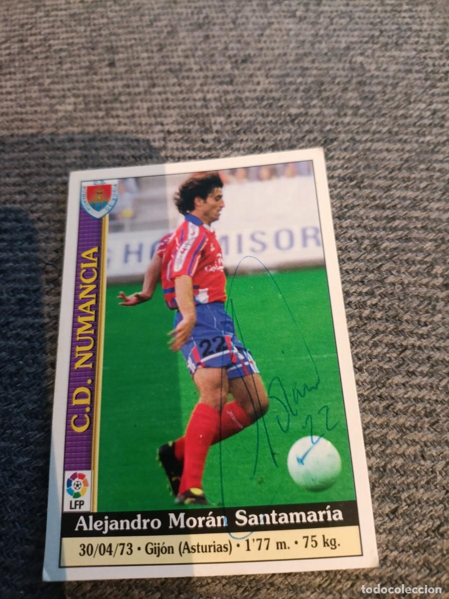 Cromos de f&uacute;tbol: Auto original de Moran Numancia - Foto 1