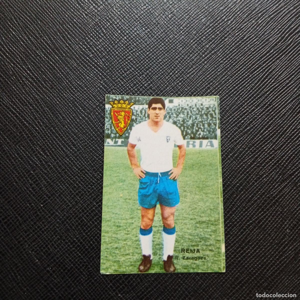 Fu&szlig;ball-Sticker: REIJA ZARAGOZA FHER 1967 1968 CROMO FUTBOL 67 68 LIGA - SIN PEGAR - A43 PG12 B