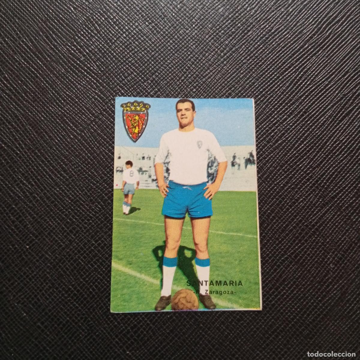 Fu&szlig;ball-Sticker: SANTAMARIA ZARAGOZA FHER 1967 1968 CROMO FUTBOL 67 68 LIGA - SIN PEGAR - A43 PG12