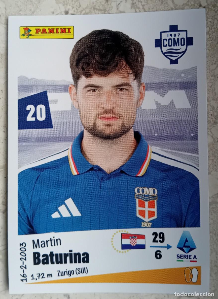 Cromos de f&uacute;tbol: Figurina Panini 2026-27 Cromo Calciatori 2027 Martin Baturina Como n 86