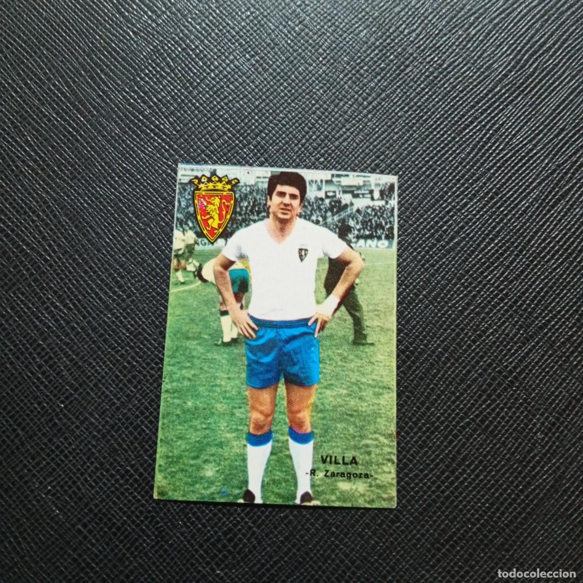 Cromos de f&uacute;tbol: VILLA ZARAGOZA FHER 1967 1968 CROMO FUTBOL 67 68 LIGA - SIN PEGAR - A43 PG21