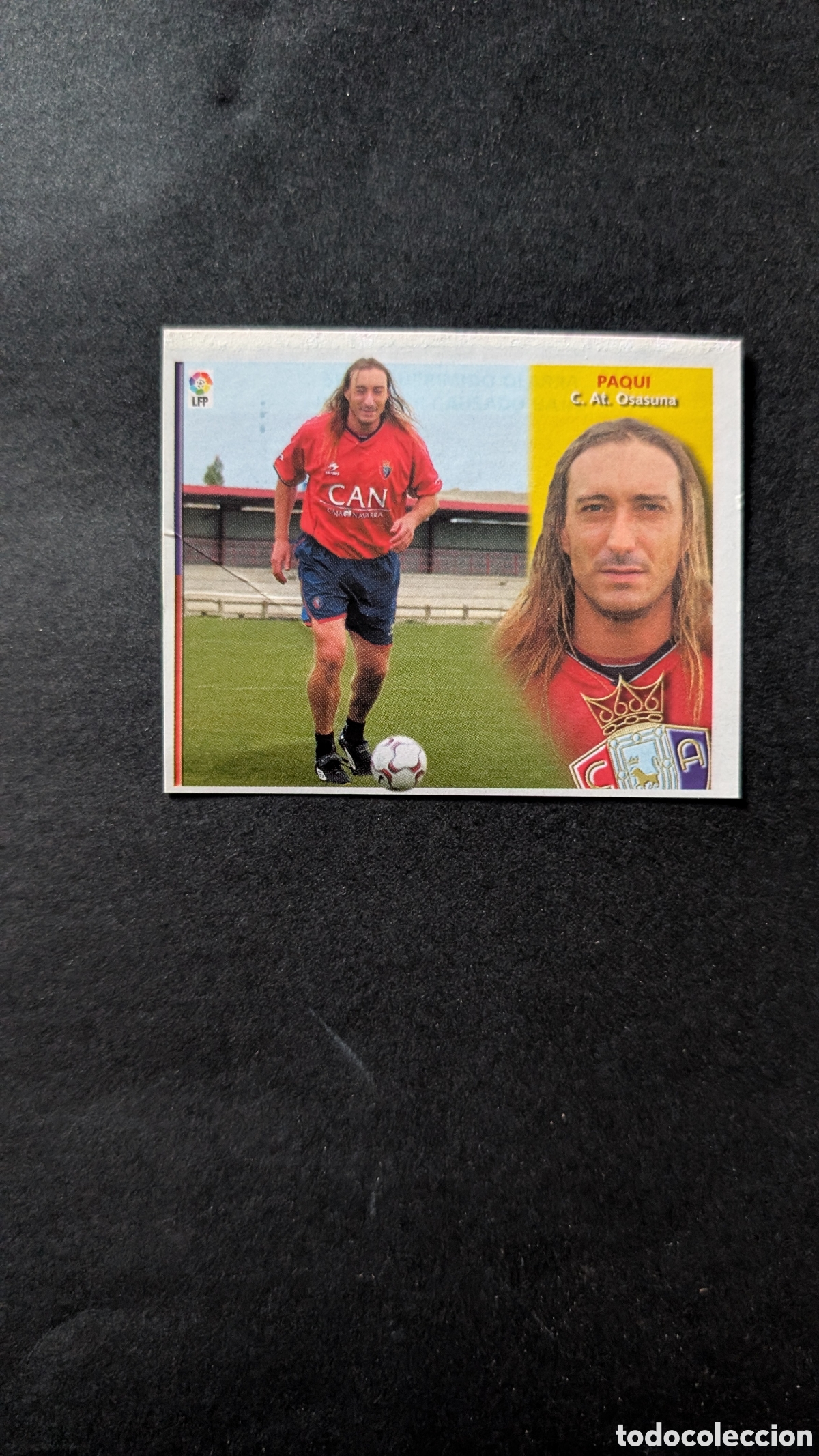 Cartes &agrave; collectionner de Football: PAQUI OSASUNA COLOCA LIGA ESTE 2002/03 02 03 RECORTADO