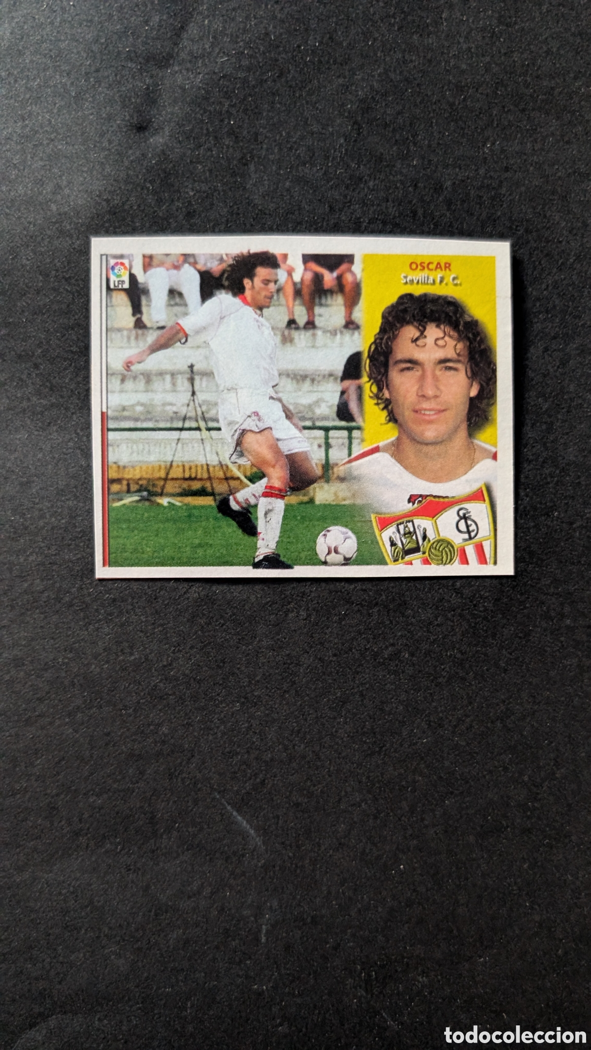 Cromos de f&uacute;tbol: OSCAR SEVILLA COLOCA LIGA ESTE 2002/03 02 03 RECORTADO
