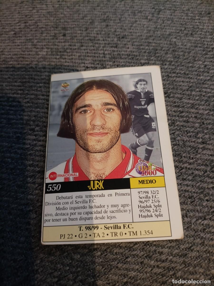 Cromos de f&uacute;tbol: Mundicromo 2000 Juric Sevilla - Foto 2