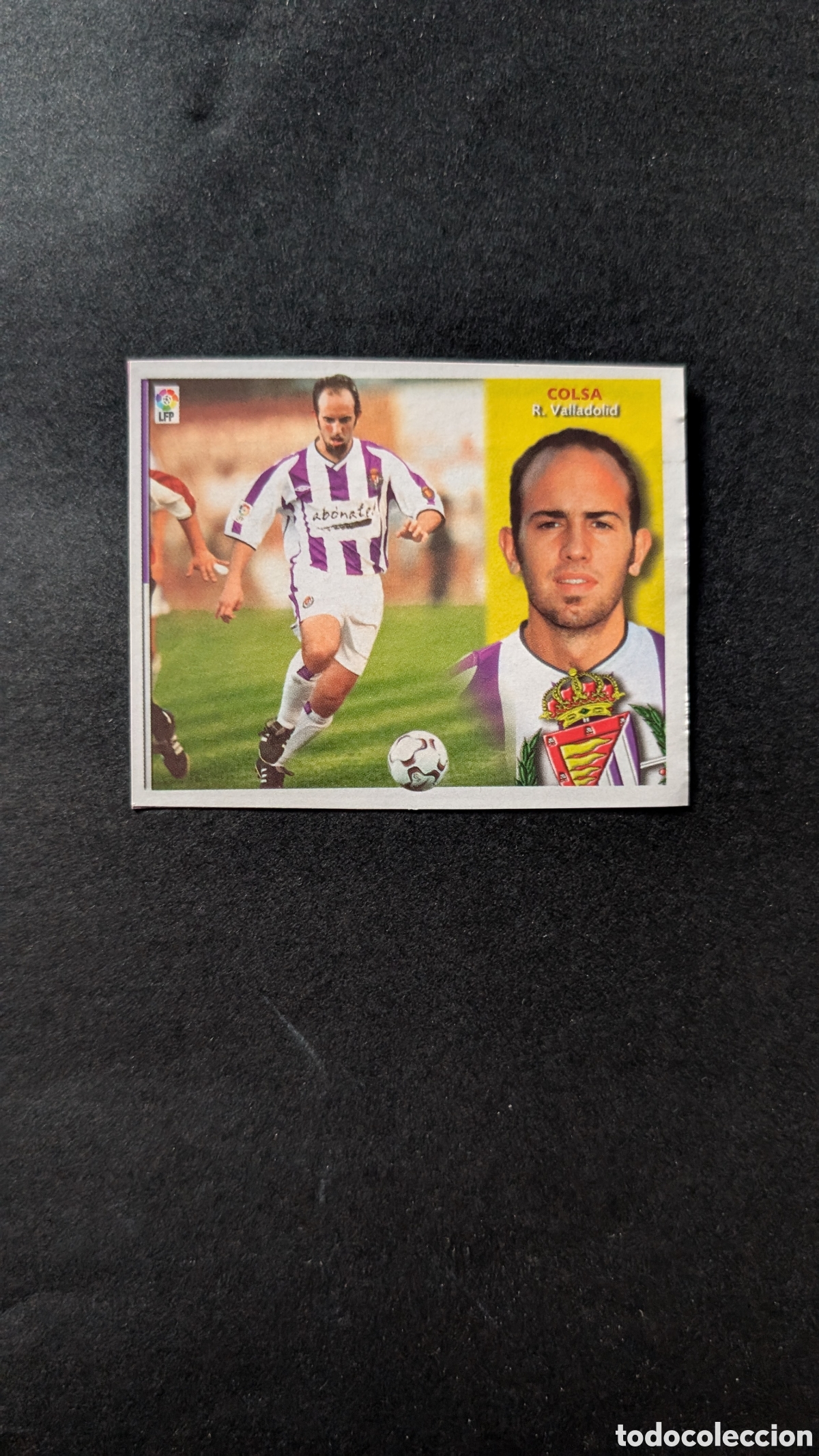 Cromos de f&uacute;tbol: COLSA VALLADOLID COLOCA LIGA ESTE 2002/03 02 03 RECORTADO
