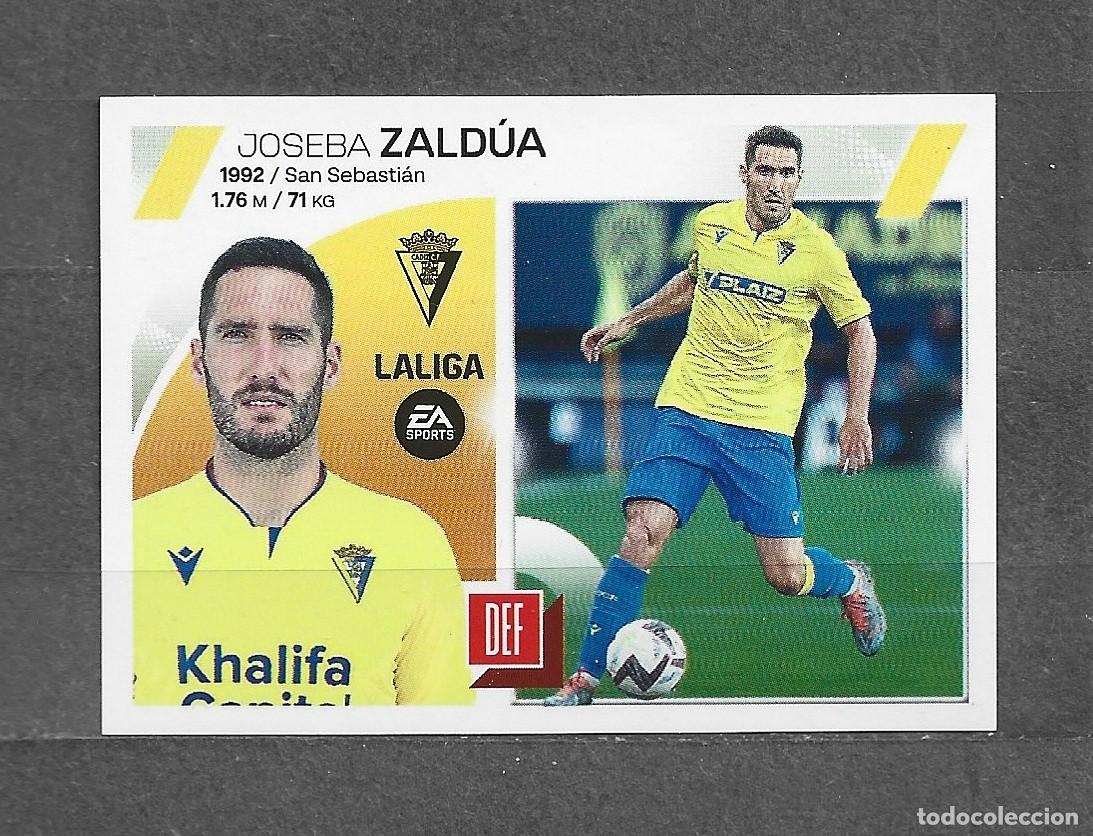 Figurine di Calcio: Liga este 23/24 - Zald&uacute;a - N&ordm; 5b - C&aacute;diz CF
