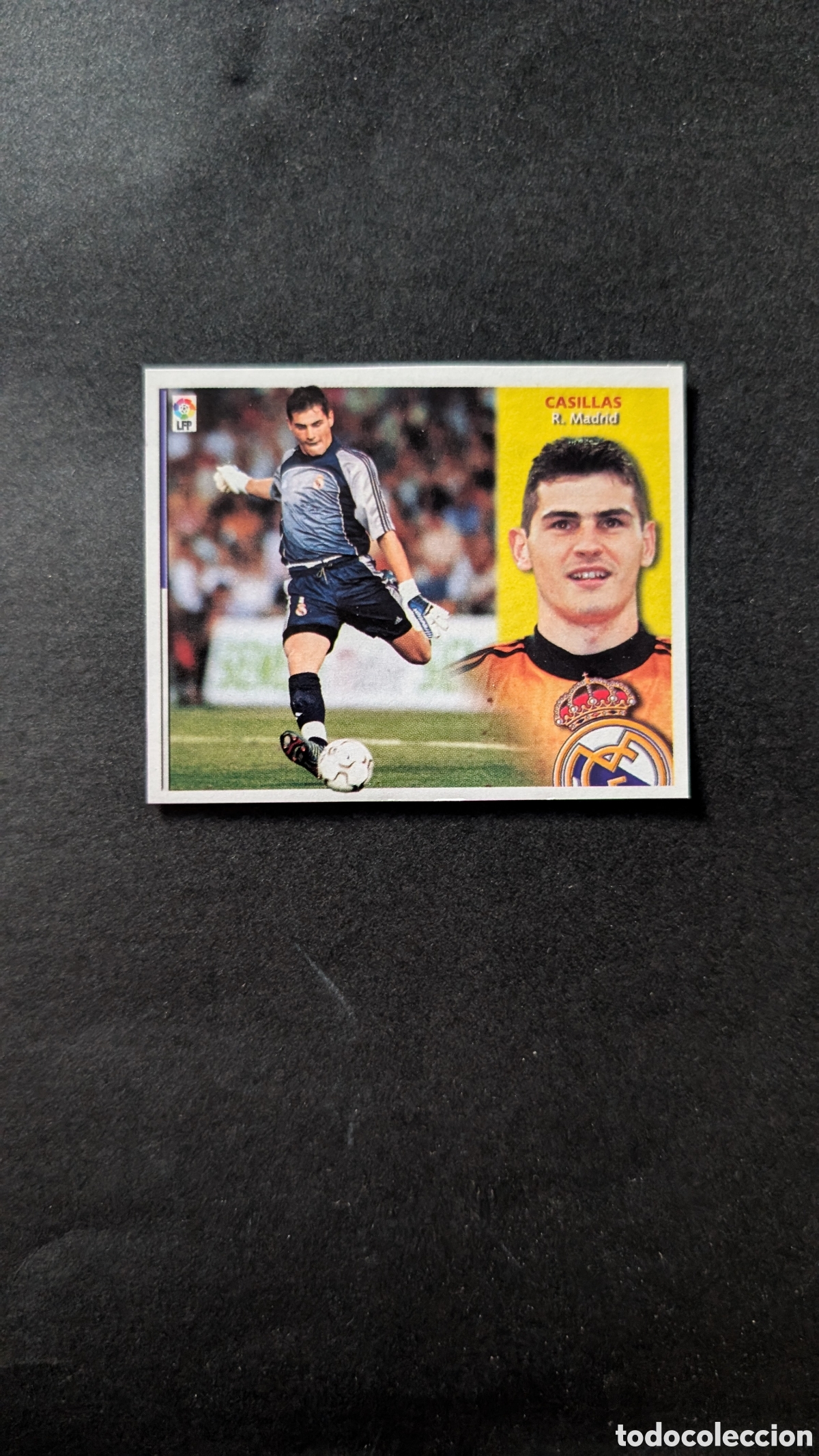 Figurine di Calcio: CASILLAS REAL MADRID LIGA ESTE 2002/03 02 03 RECORTADO