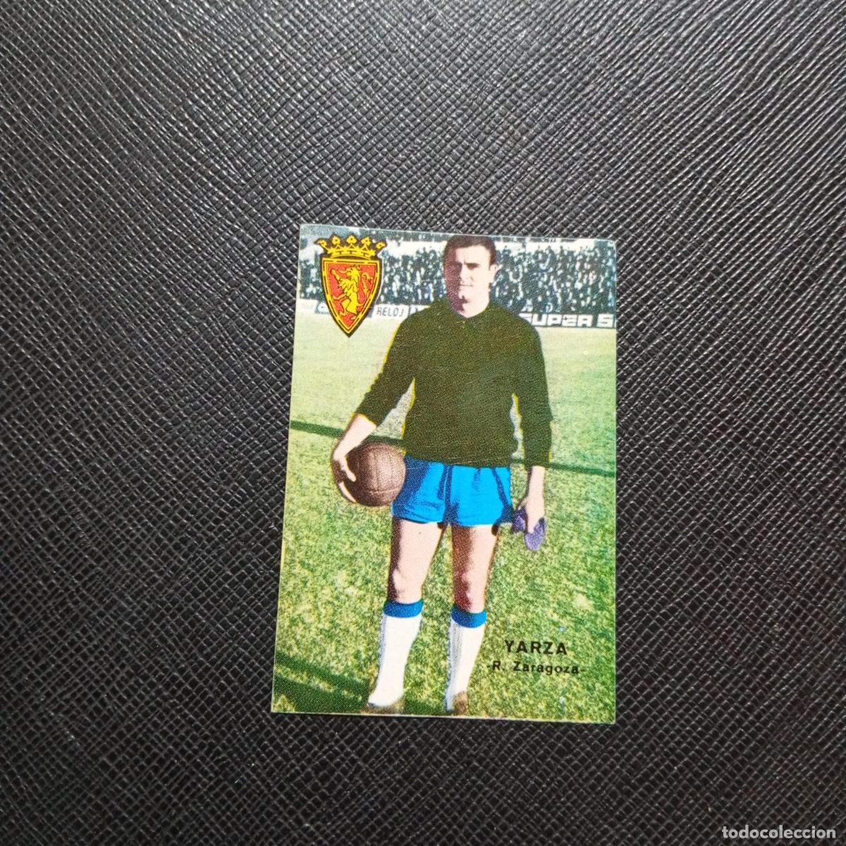 Football Stickers: YARZA ZARAGOZA FHER 1967 1968 CROMO FUTBOL 67 68 LIGA - SIN PEGAR - A43 PG30