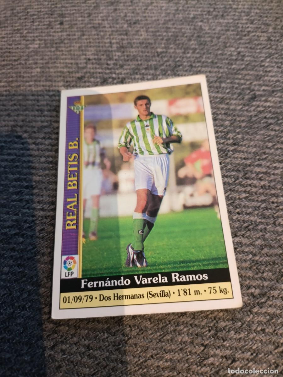 Figurine di Calcio: Mundicromo 2000 Varela Betis