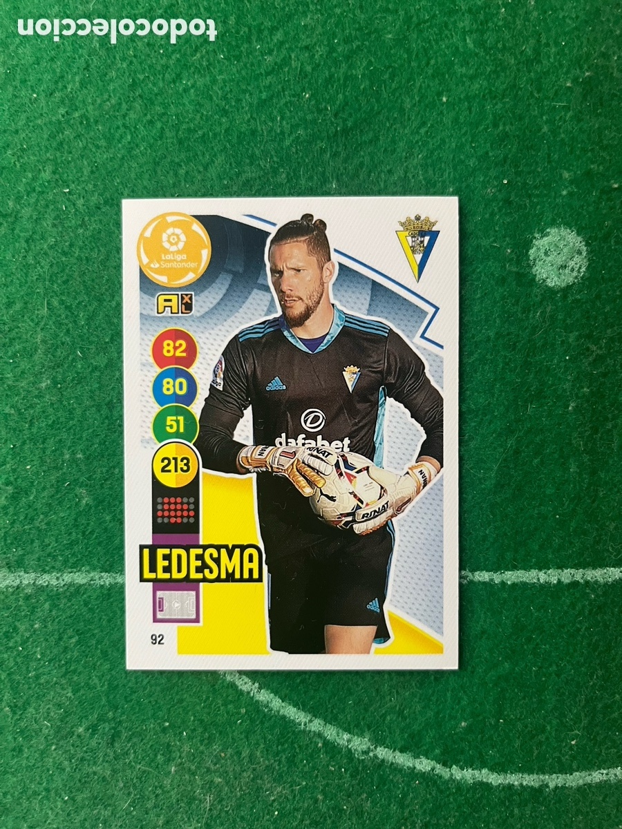 Cartes &agrave; collectionner de Football: 92 LEDESMA C&Aacute;DIZ ADRENALYN 2020 2021 PANINI