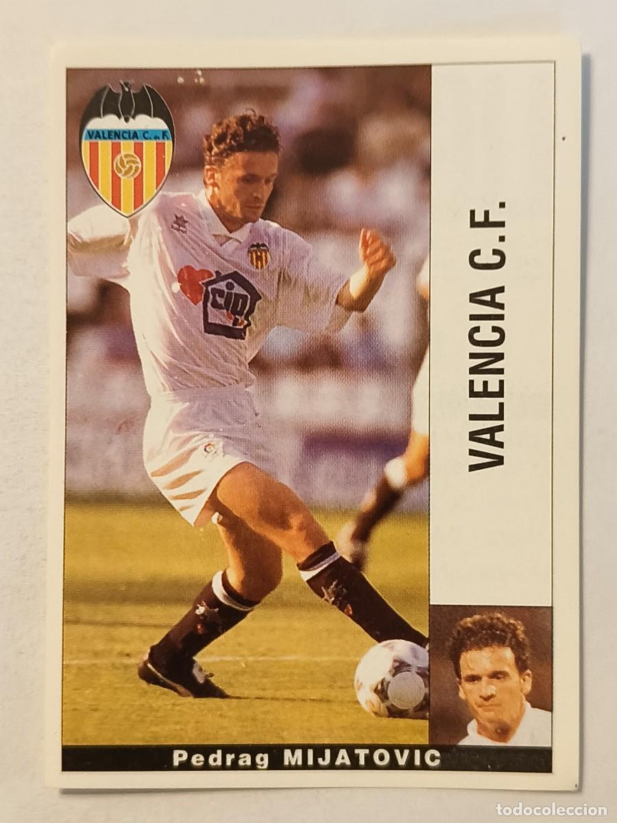 Cromos de f&uacute;tbol: #MIJATOVIC (VALENCIA C.F.) LIGA 95/96 PANINI