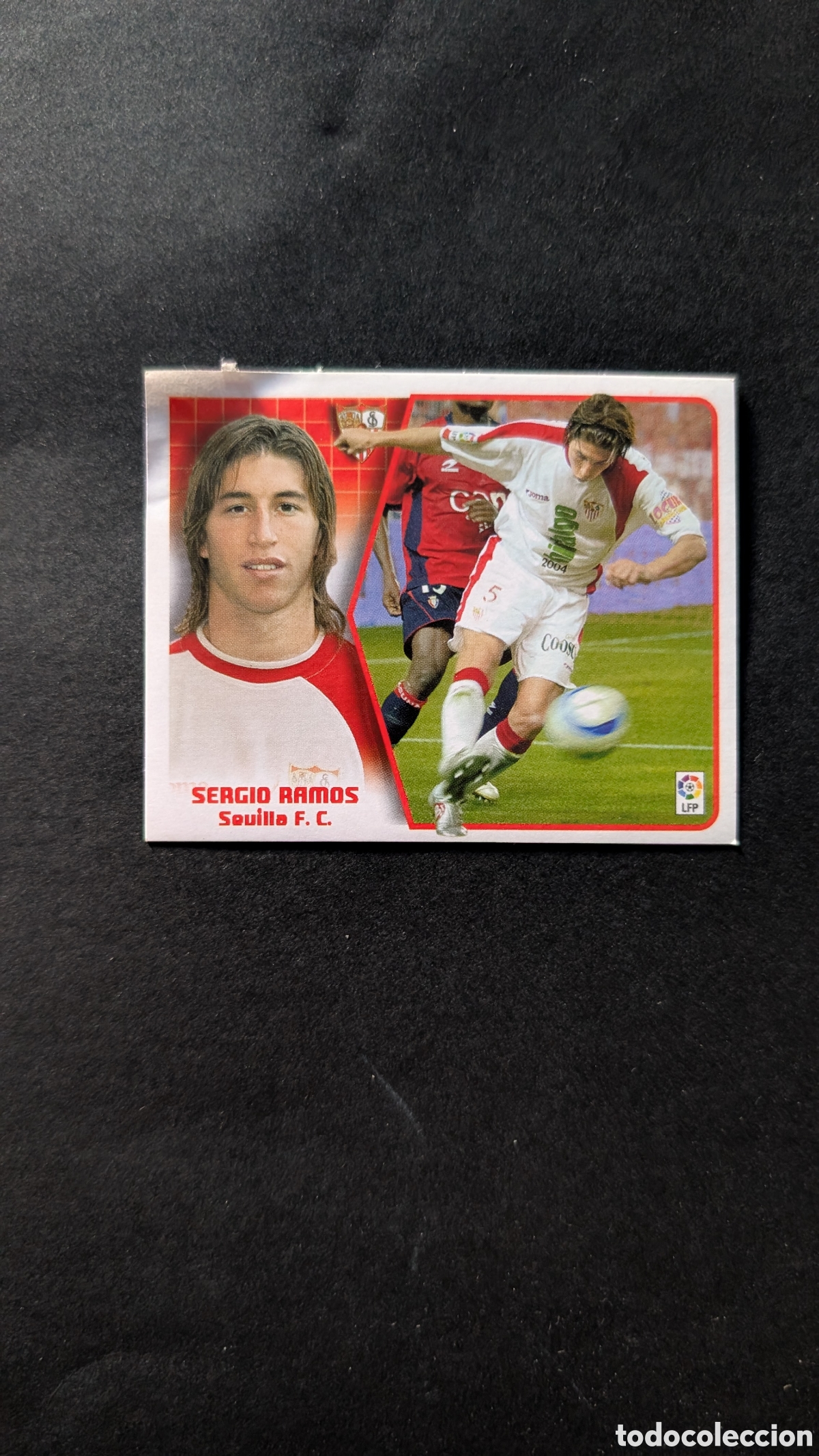 Cromos de f&uacute;tbol: SERGIO RAMOS SEVILLA BAJA LIGA ESTE 2005/06 05 06 VENTANILLA