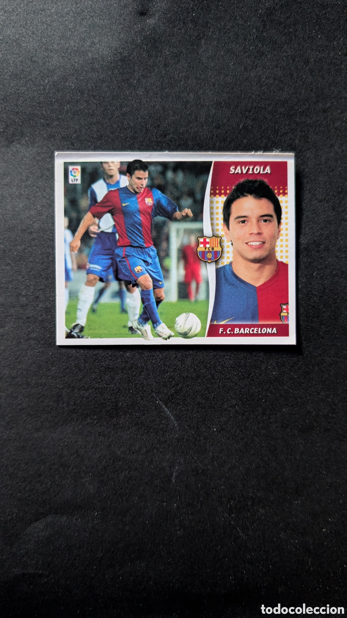 Cromos de f&uacute;tbol: SAVIOLA BARCELONA COLOCA LIGA ESTE 2006/07 06 07 VENTANILLA M&Iacute;NIMA