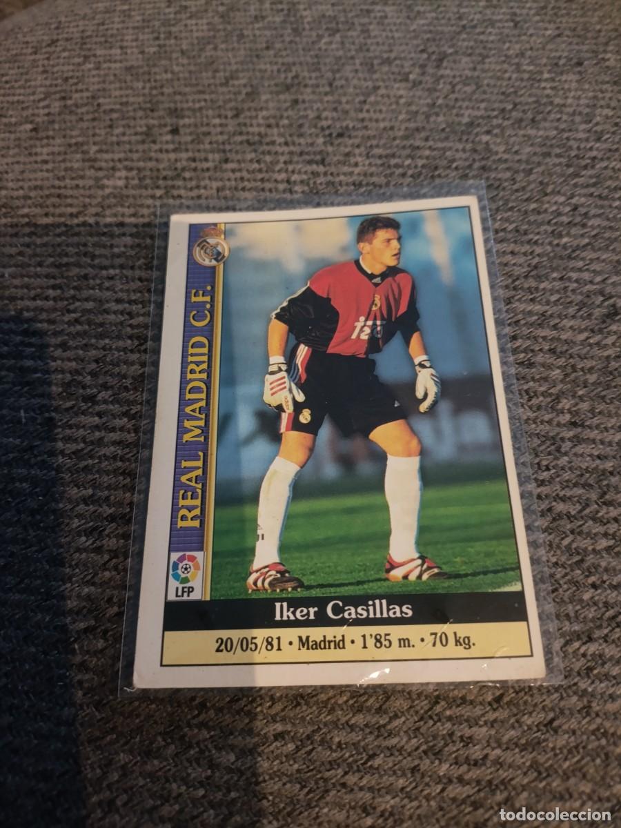 Cromos de f&uacute;tbol: Mundicromo 2000 Casillas Real Madrid