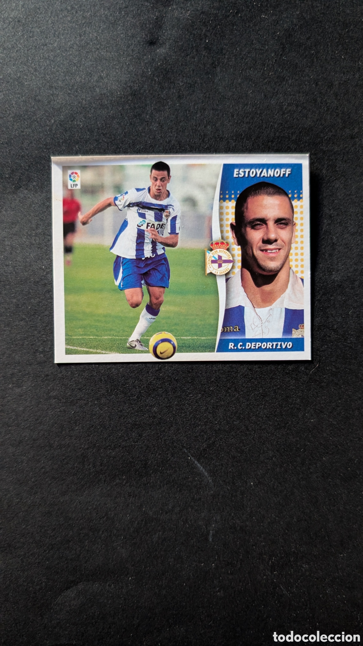 Cromos de f&uacute;tbol: ESTOYANOFF DEPORTIVO LIGA ESTE 2006/07 06 07 VENTANILLA M&Iacute;NIMA