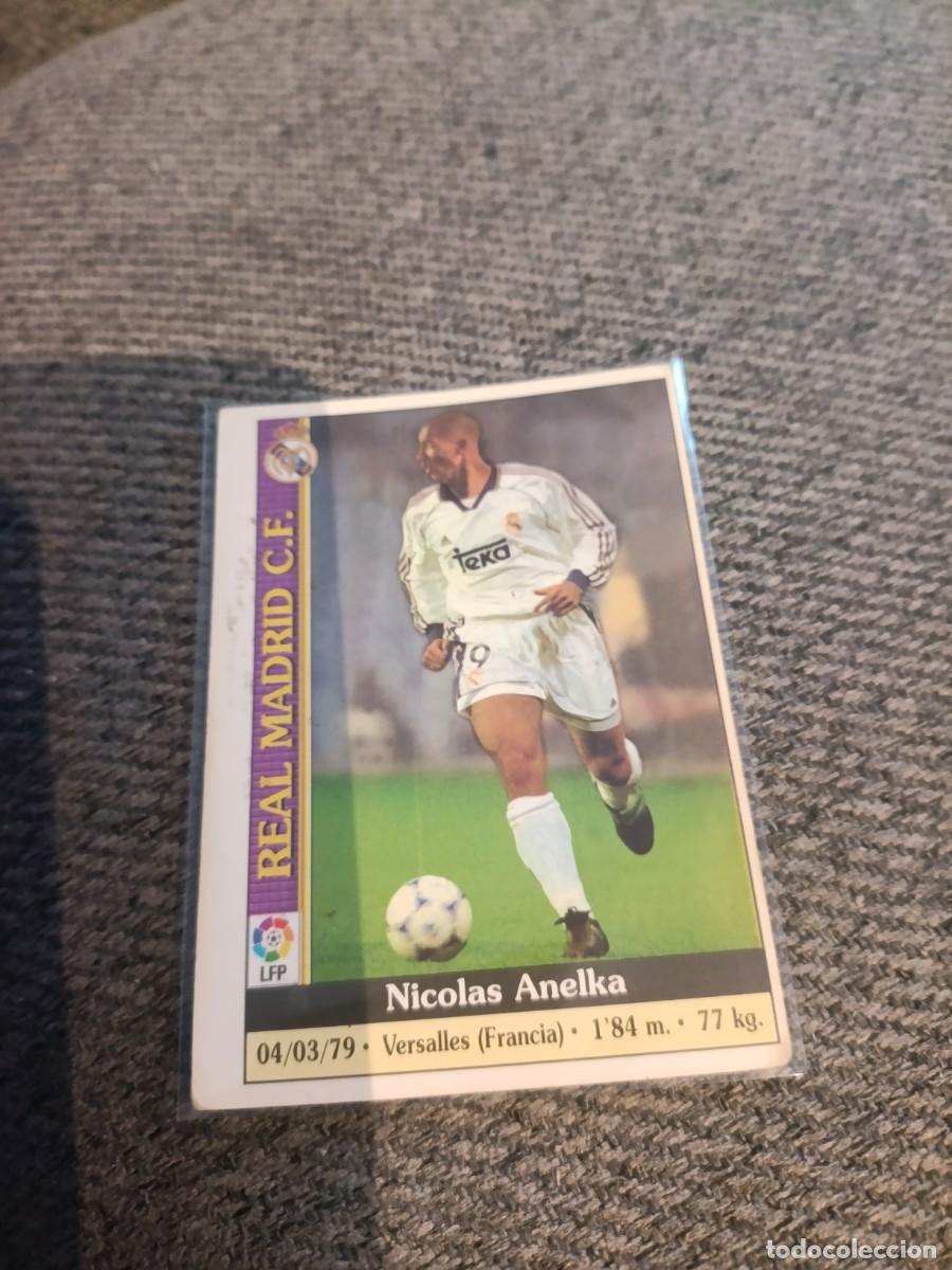 Cromos de f&uacute;tbol: Mundicromo 2000 Anelka Real Madridistas