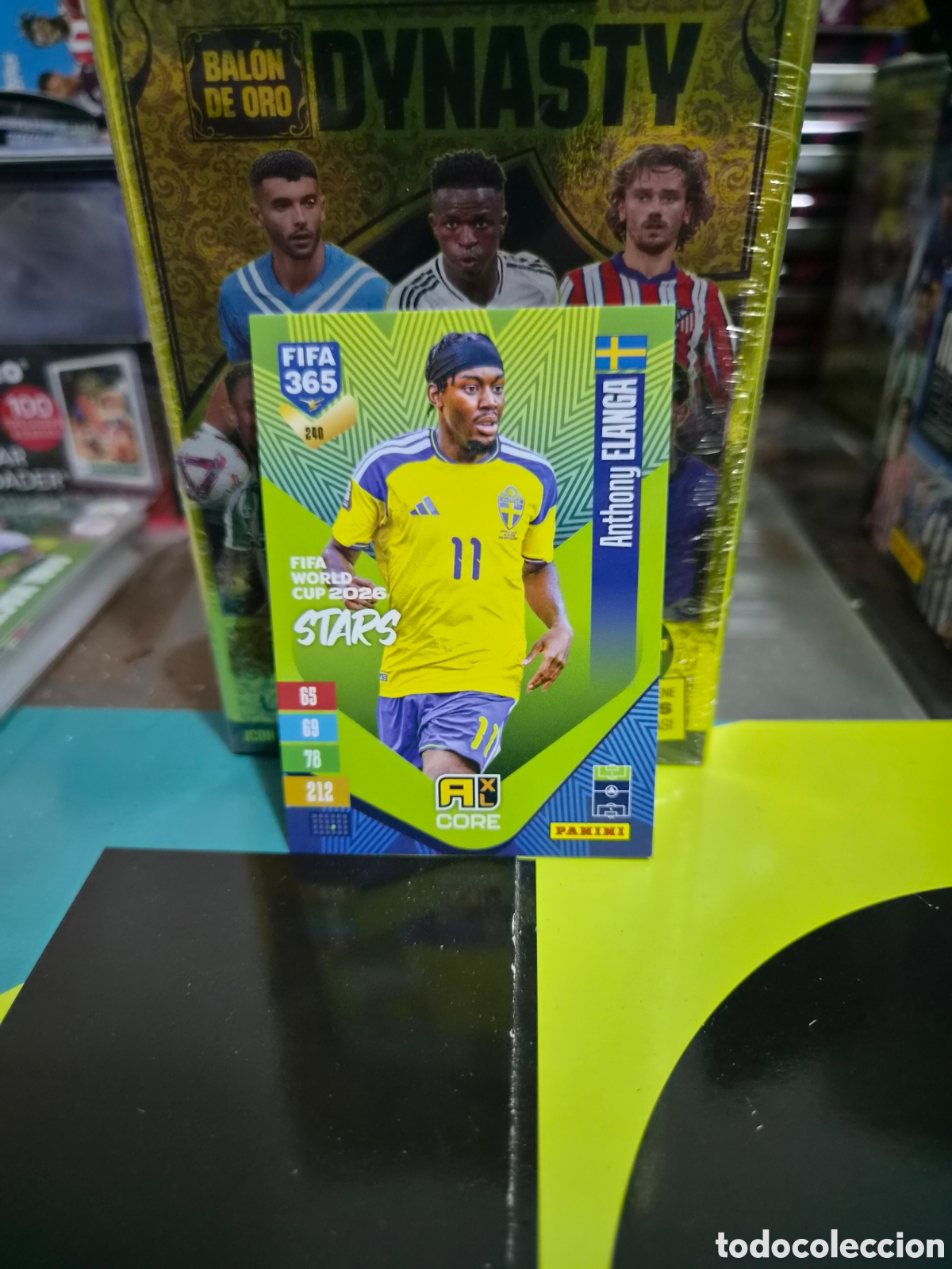 Cromos de f&uacute;tbol: N&deg;240 Anthony Elanga FIFA 365 2027