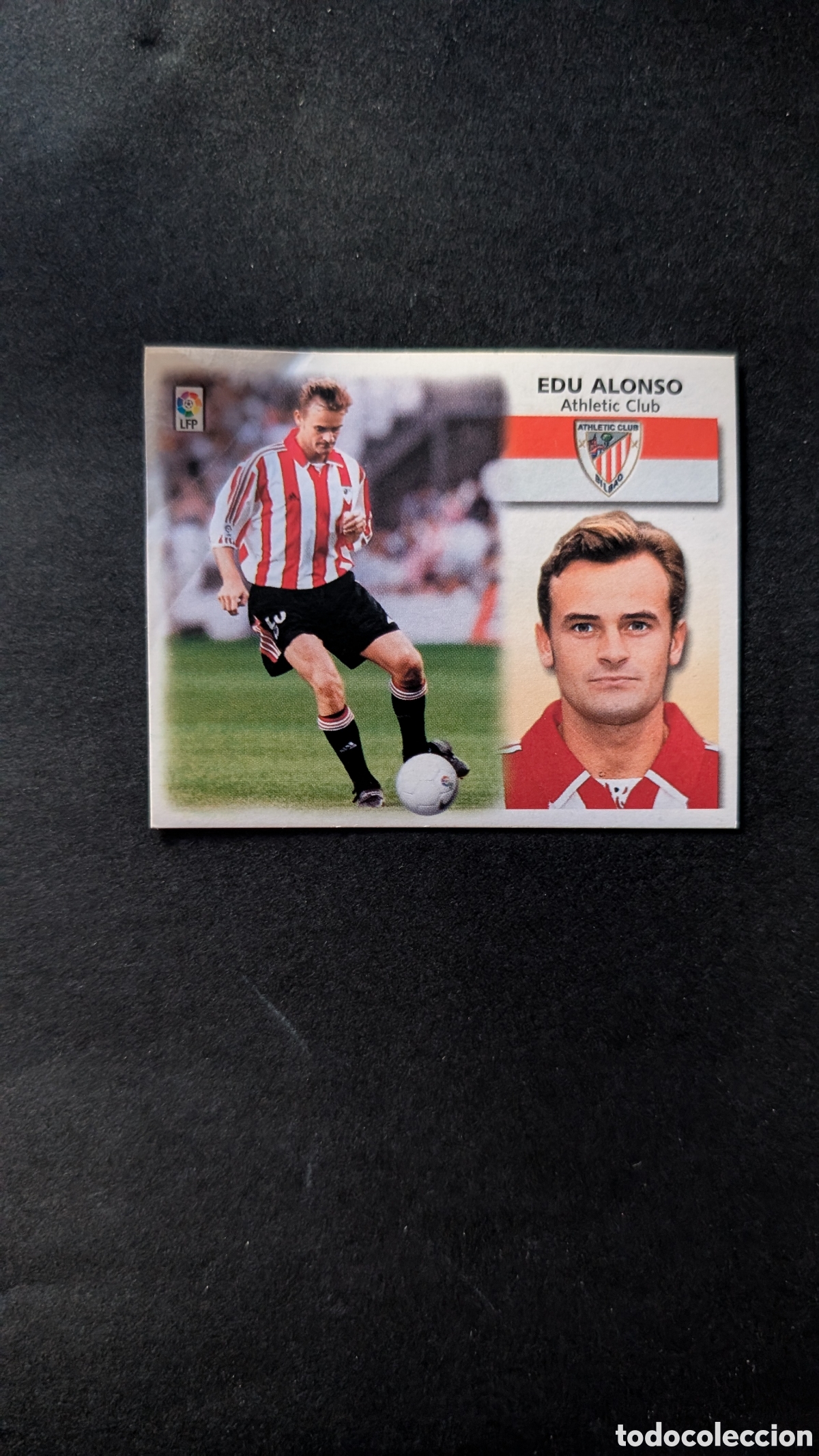 Cromos de f&uacute;tbol: EDU ALONSO BILBAO COLOCA LIGA ESTE 1999/00 99 00 VENTANILLA