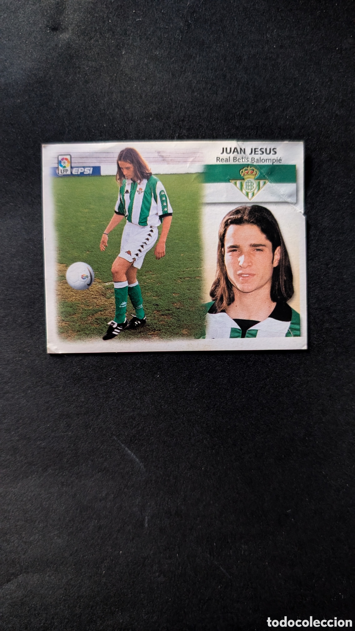 Cromos de f&uacute;tbol: JUAN JESUS BETIS COLOCA LIGA ESTE 1999/00 99 00 VENTANILLA