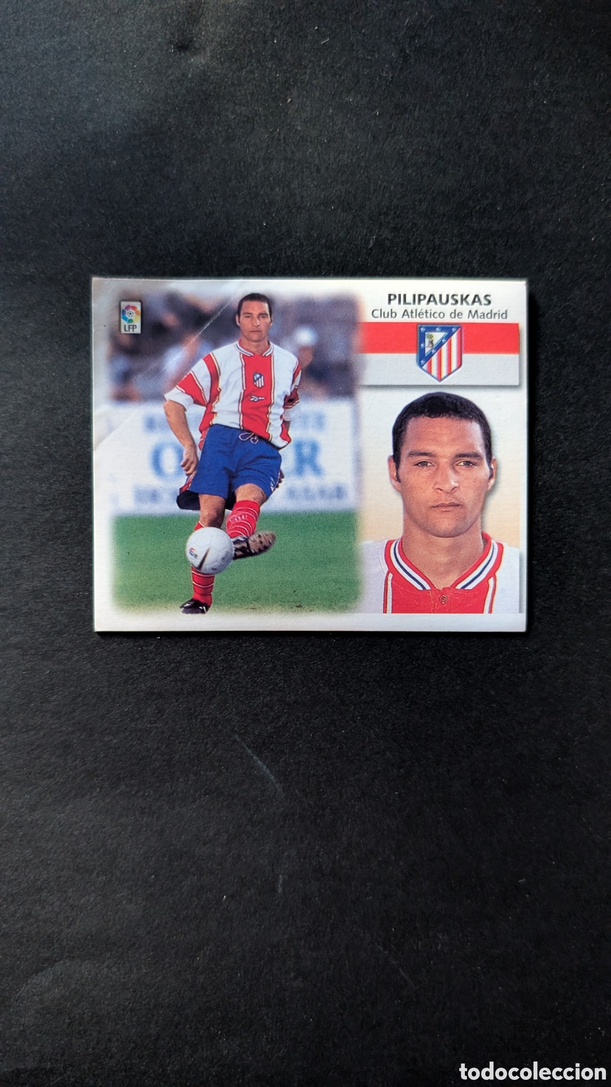 Cromos de f&uacute;tbol: PILIPAUSKAS ATLETICO MADRID COLOCA LIGA ESTE 1999/00 99 00 VENTANILLA