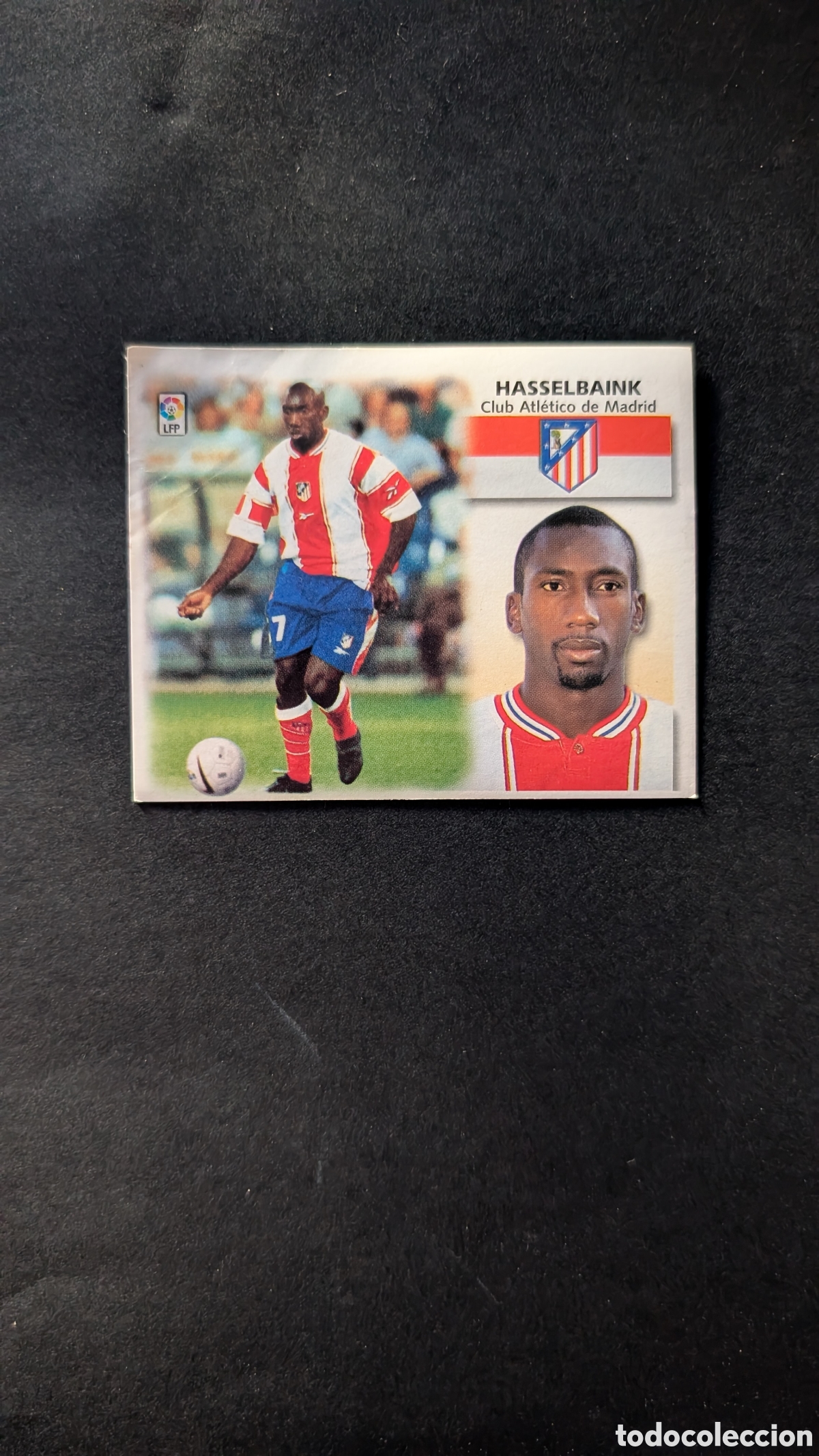 Cromos de f&uacute;tbol: HASSELBAINK ATLETICO MADRID COLOCA LIGA ESTE 1999/00 99 00 VENTANILLA