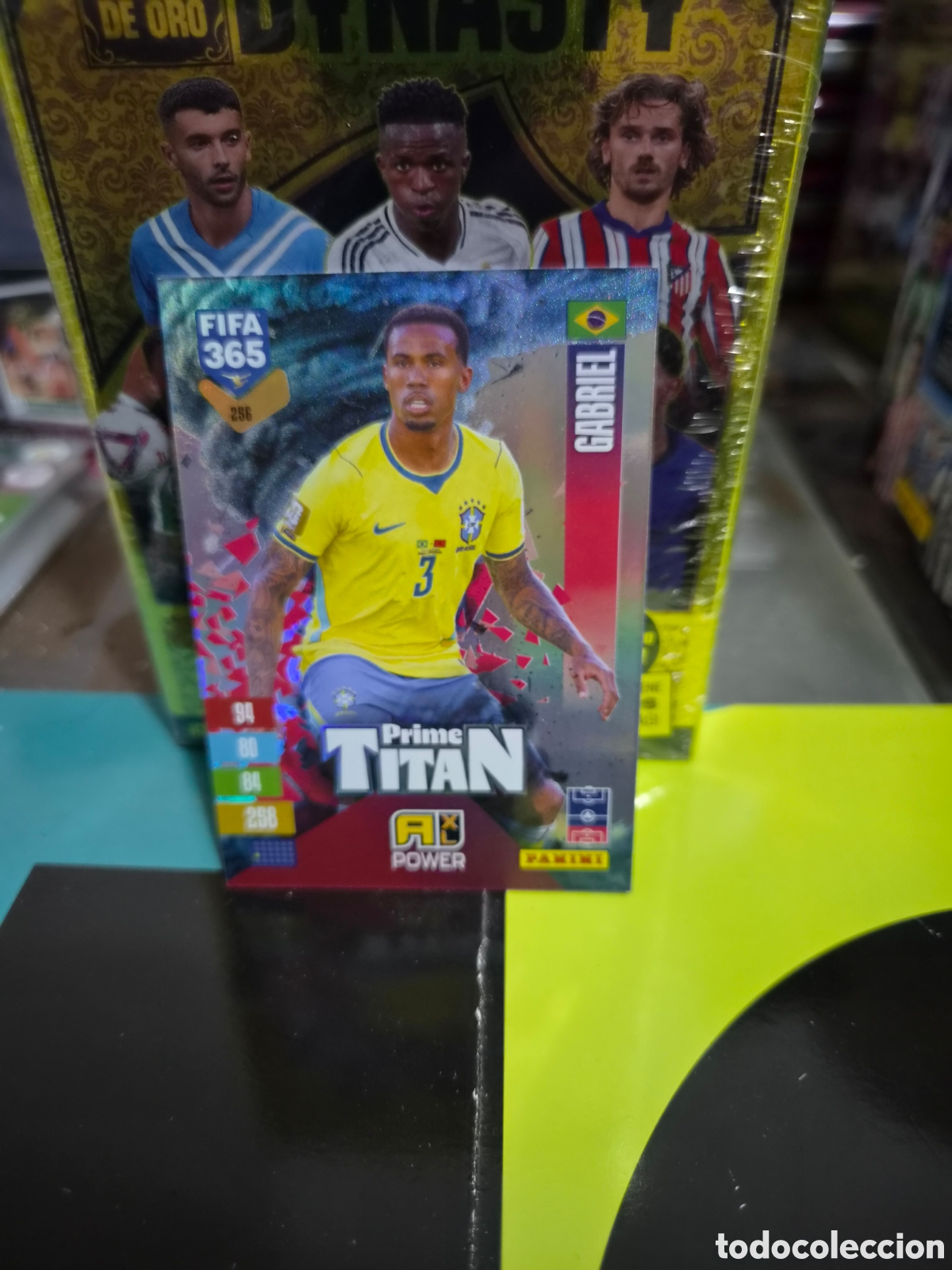Cromos de f&uacute;tbol: N&deg;256 Prime Titan Gabriel FIFA 365 2027
