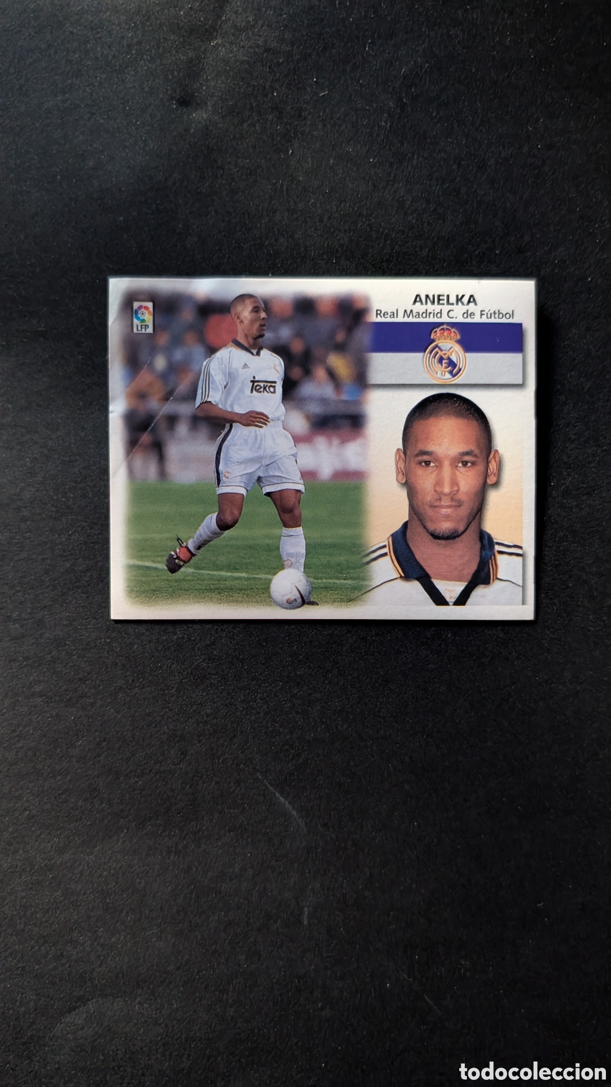 Cromos de f&uacute;tbol: ANELKA REAL MADRID COLOCA LIGA ESTE 1999/00 99 00 VENTANILLA