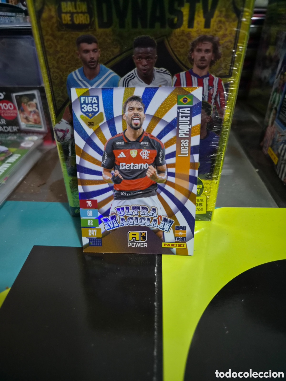 Cromos de f&uacute;tbol: N&deg;262 Ultra Magician Paquet&agrave; FIFA 365 2027