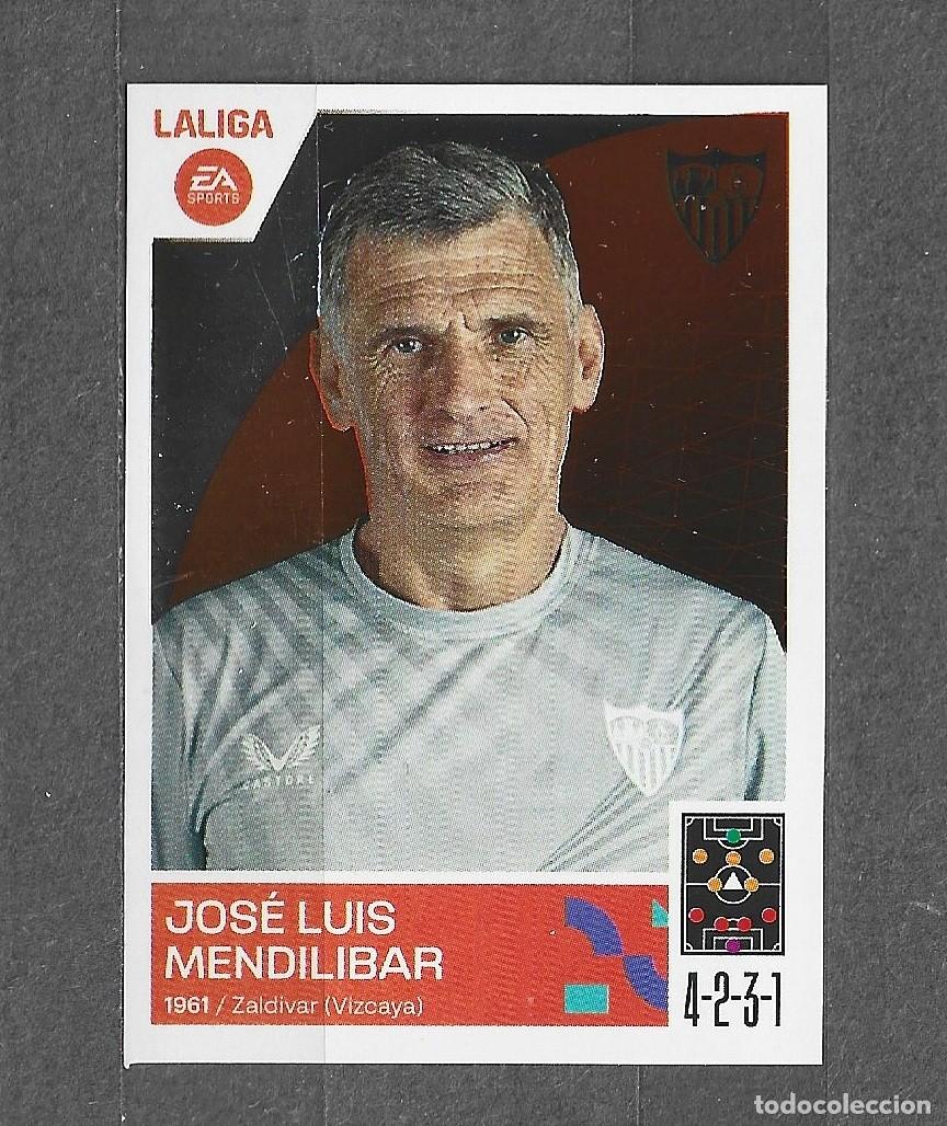 Cromos de f&uacute;tbol: Liga este 23/24 - Jos&eacute; Luis Mendilibar - N&ordm; 2 - Sevilla FC
