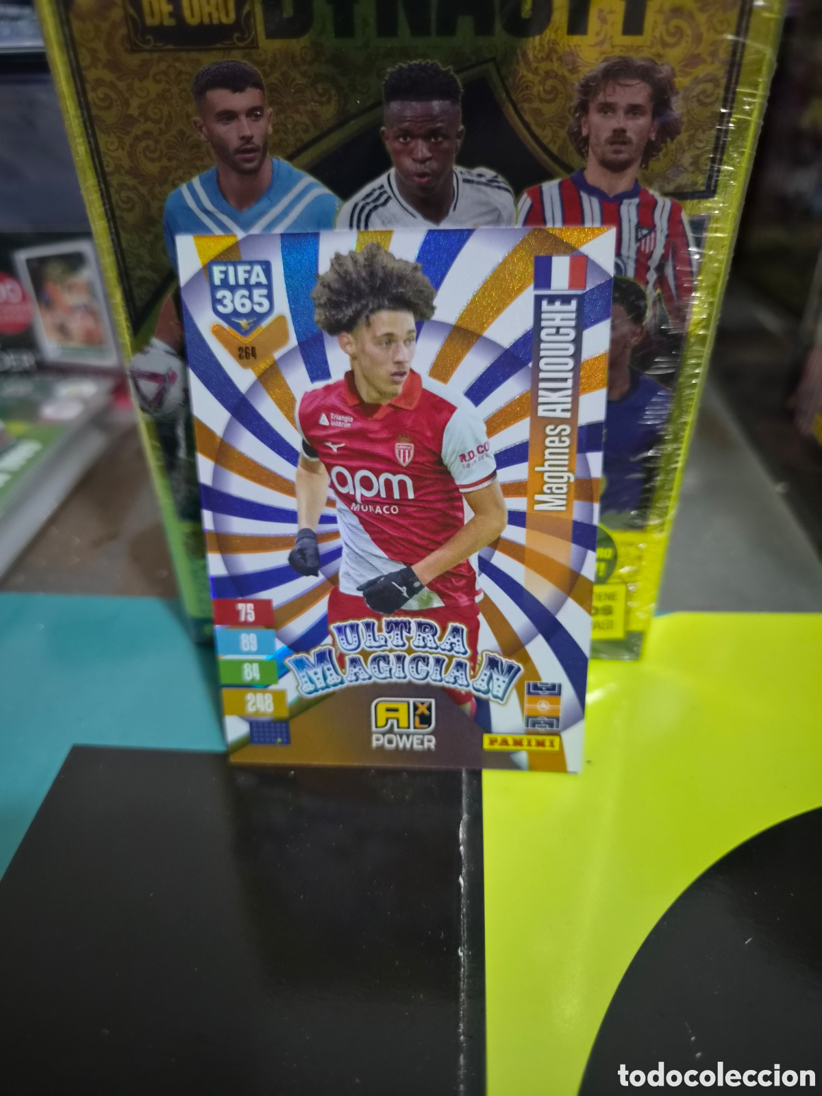 Cromos de f&uacute;tbol: N&deg;264 Ultra Magician Akliouche FIFA 365 2027