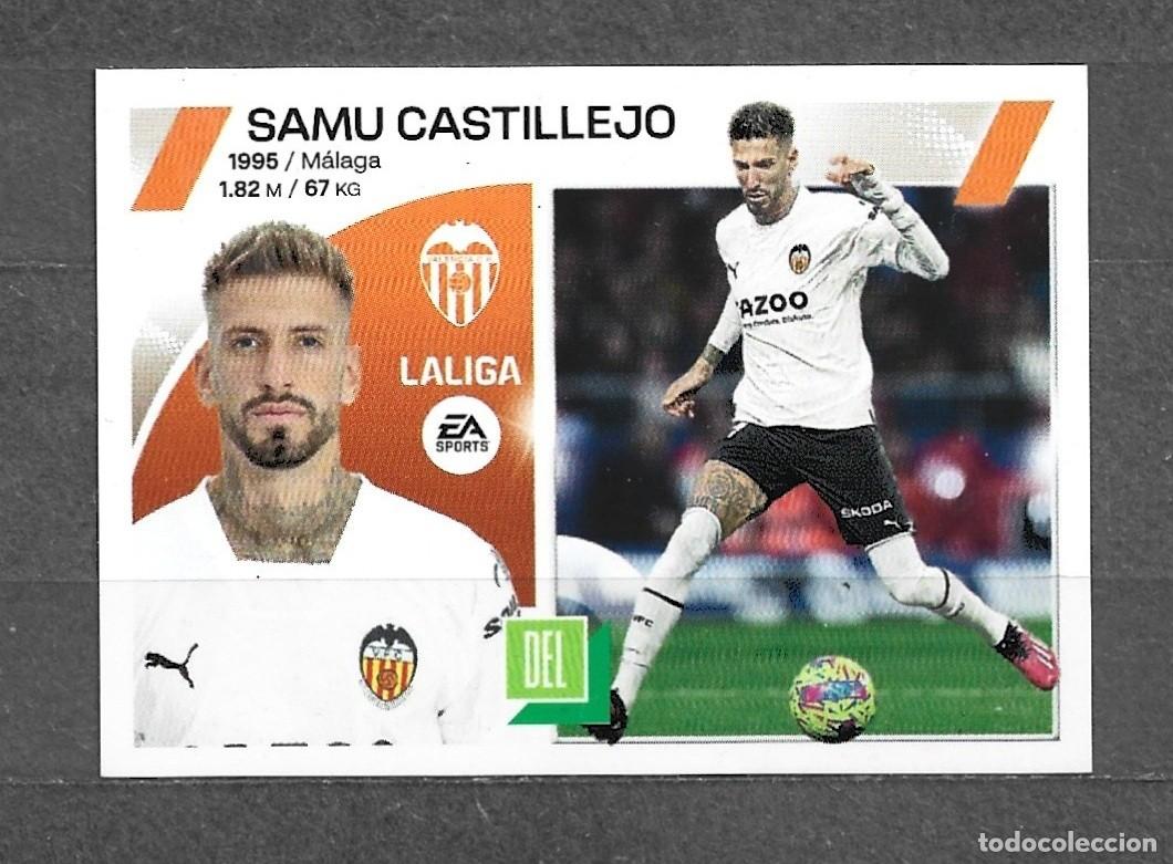 Cromos de f&uacute;tbol: Liga este 23/24 - Samu Castillejo - N&ordm; 17 - Valencia CF