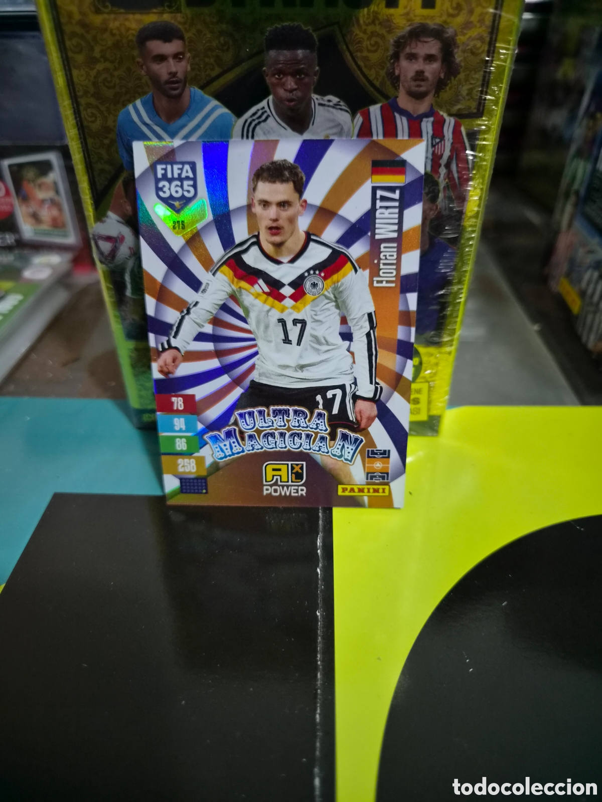 Cromos de f&uacute;tbol: N&deg;275 Ultra Magician Wirtz FIFA 365 2027