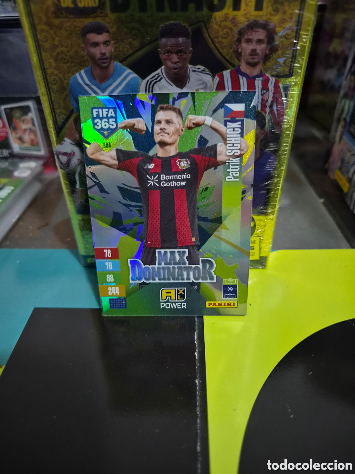 Cromos de f&uacute;tbol: N&deg;284 Max Dominator Schick FIFA 365 2027